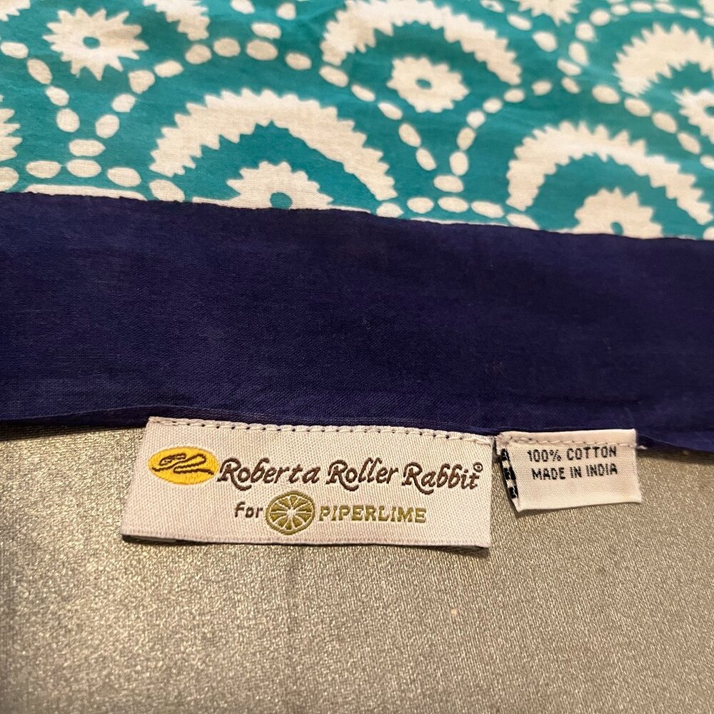 Vintage roberta roller rabbit for  PIPERLIME  oversized shawl  Wrap scarf